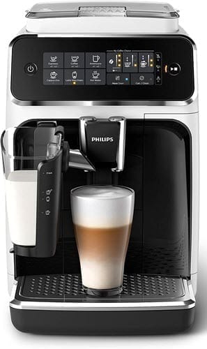 La machine à café silencieuse Philips EP3243/50 Machine à Café Automatique Expresso Séries 3200 est la moins chère dans sa catégorie