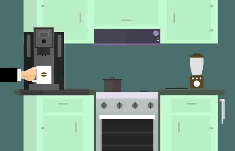L'illustration de l'article "L’importance d’avoir une cafetière dans la cuisine"